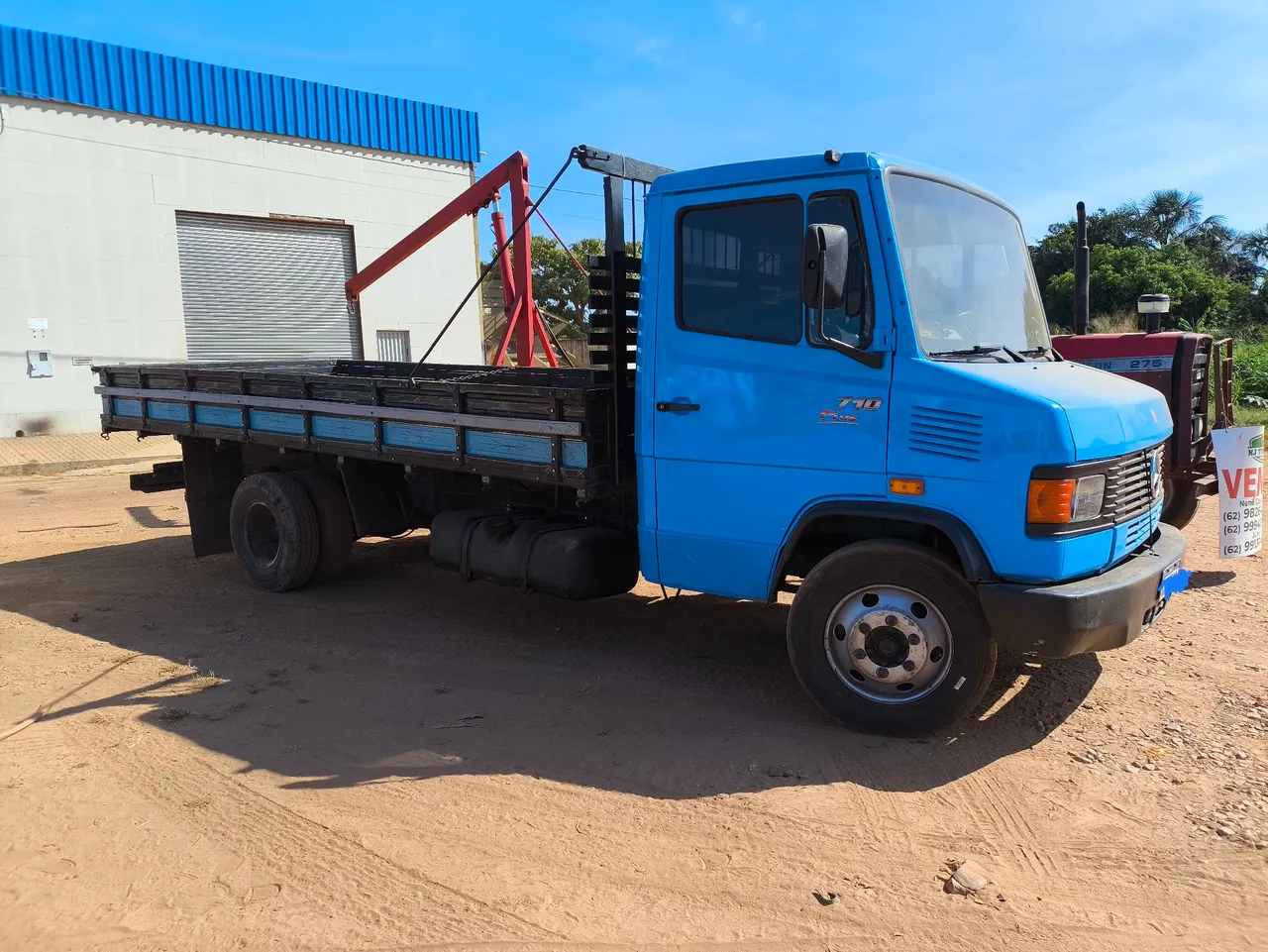 Caminhão Mercedes 710 turbinado