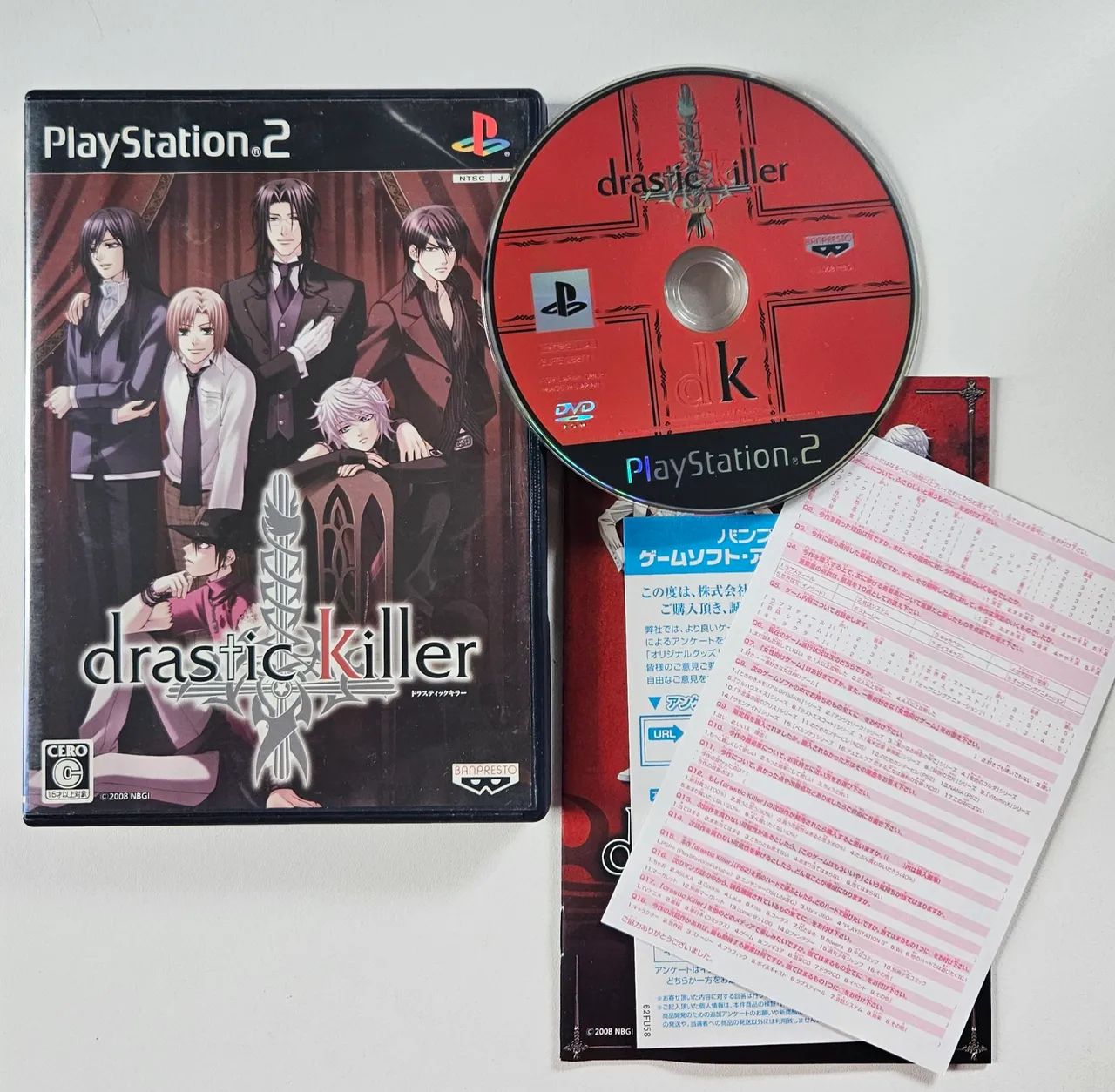 DRASTIC KILLER ps2 original japones - Consoles de Vídeo Game