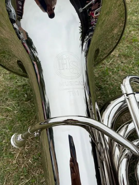 Tuba HSTB1 5/4 Niquelada 3 meses de Uso - Foto 6