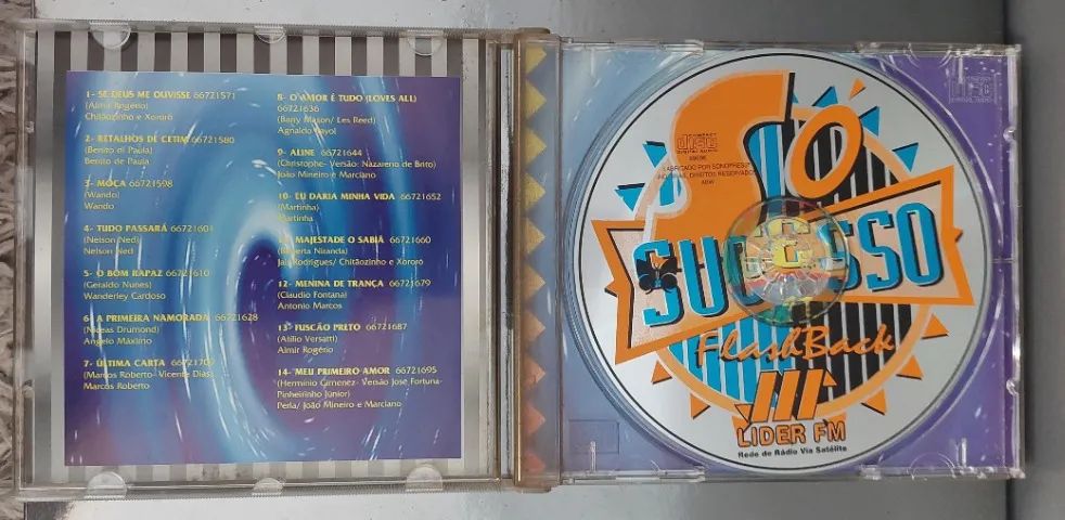 Só Sucesso Flashback, Líder FM (CD) - Foto 2
