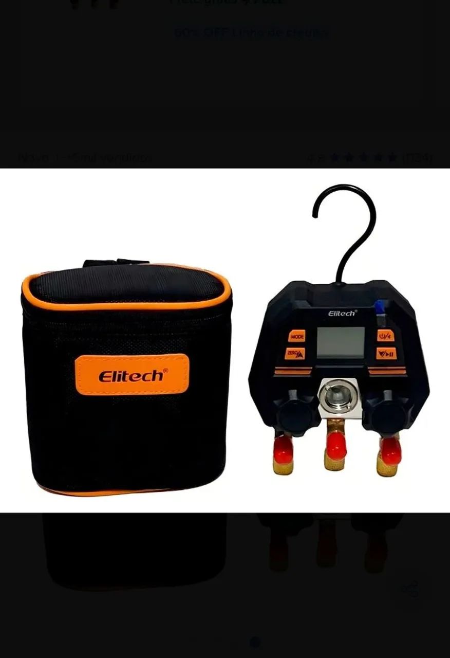 Manifold Digital Elitech MS 100 - Foto 4