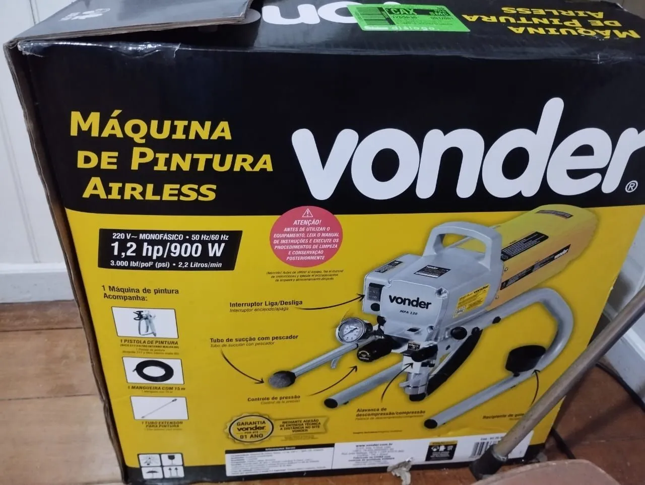 Máquina de pintura Airless 