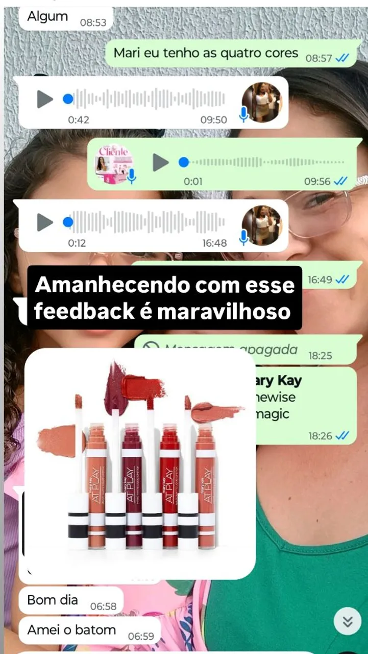 Batom Mary Kay AT PLAY - Cores Incríveis