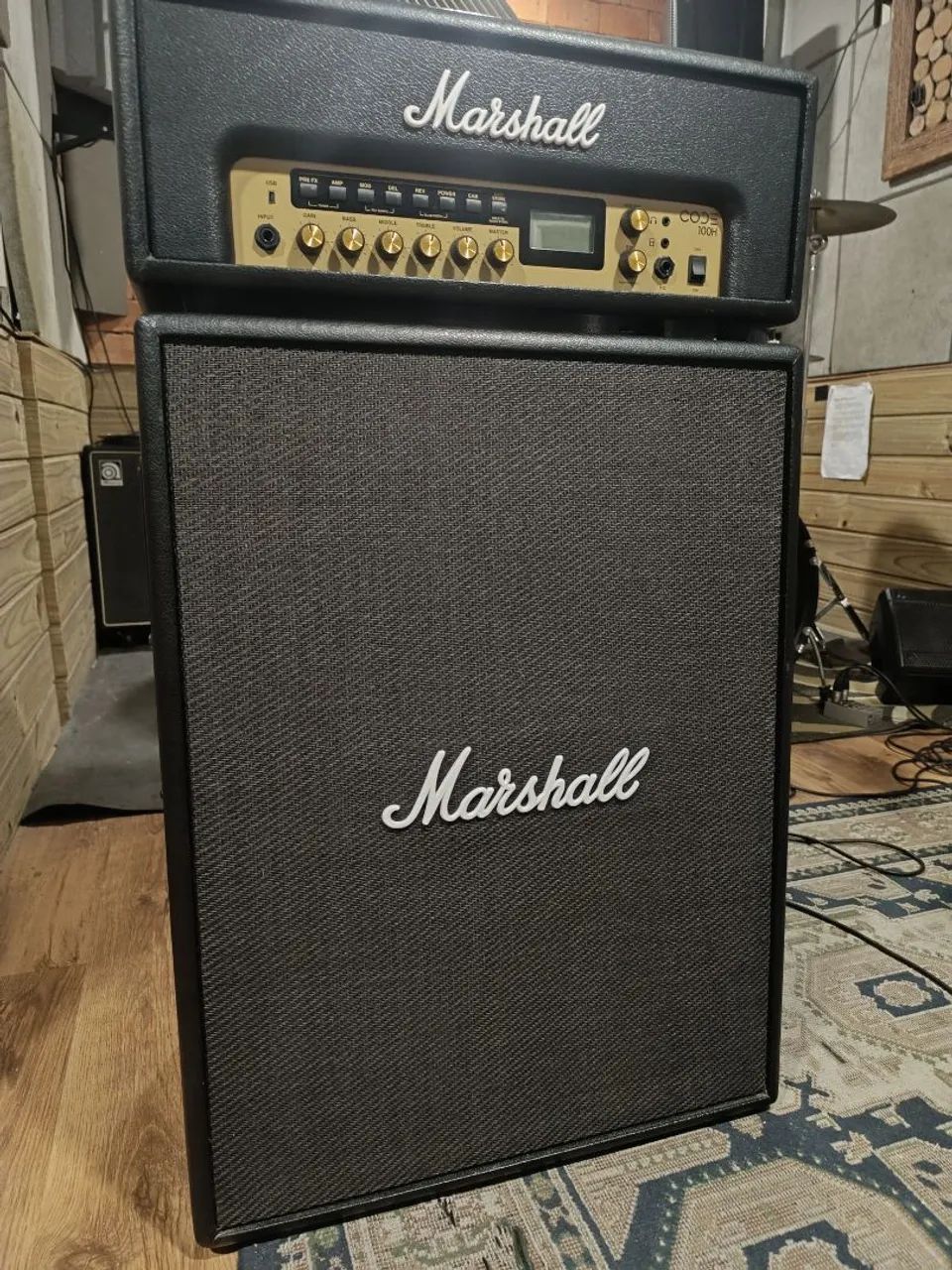 Marshall Code 100H + Caixa 212