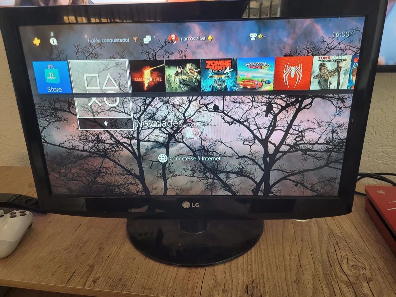 Defective TV monitor.64573484044803121