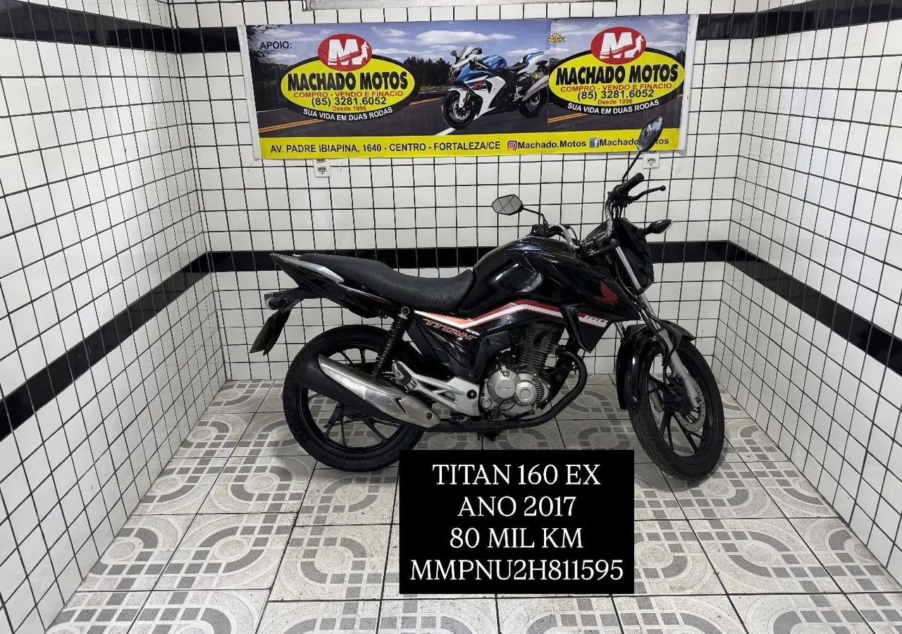Titan 160 EX,ano 2017
