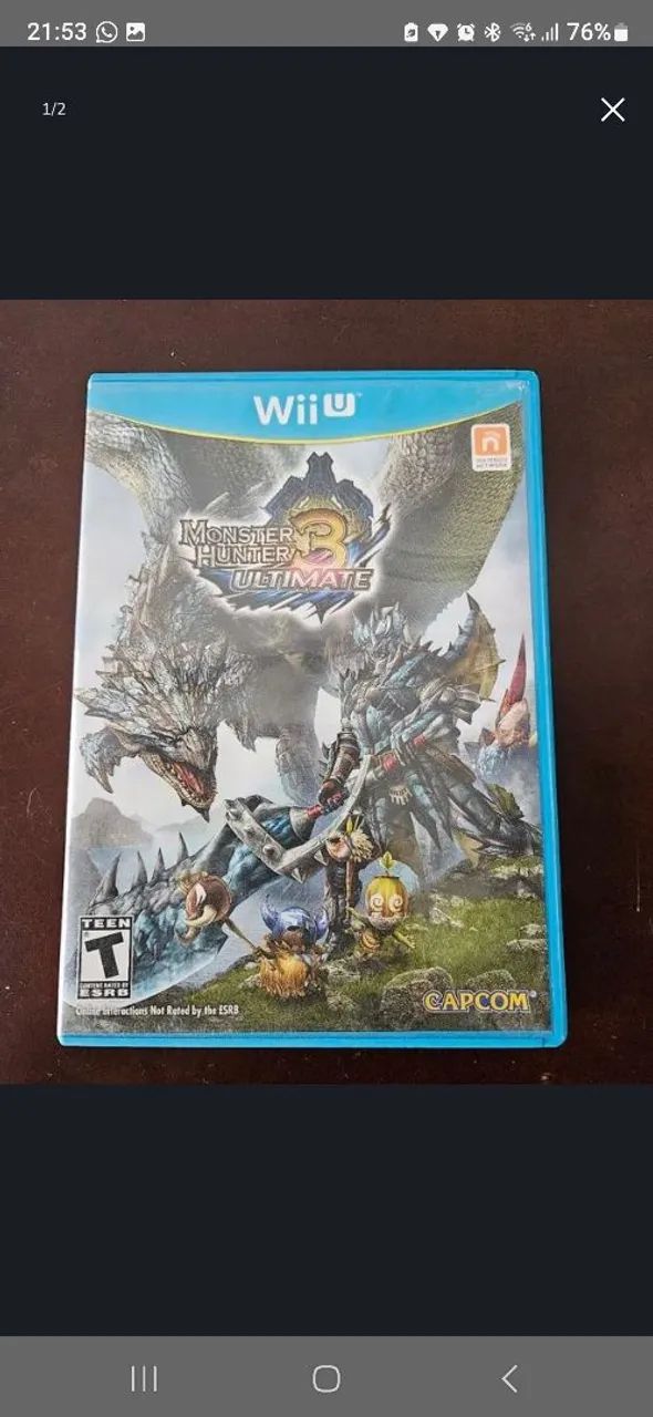 3 jogos de wiiu 