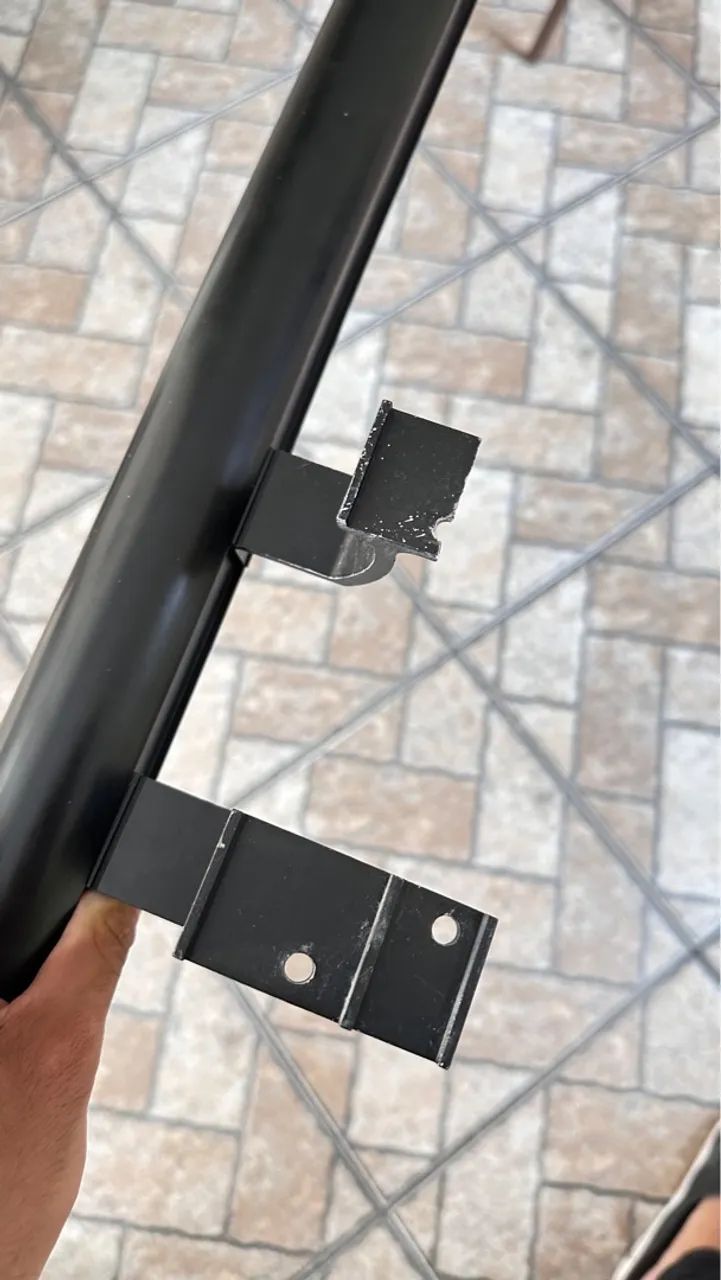 Corrimão em alumínio preto  - Foto 5