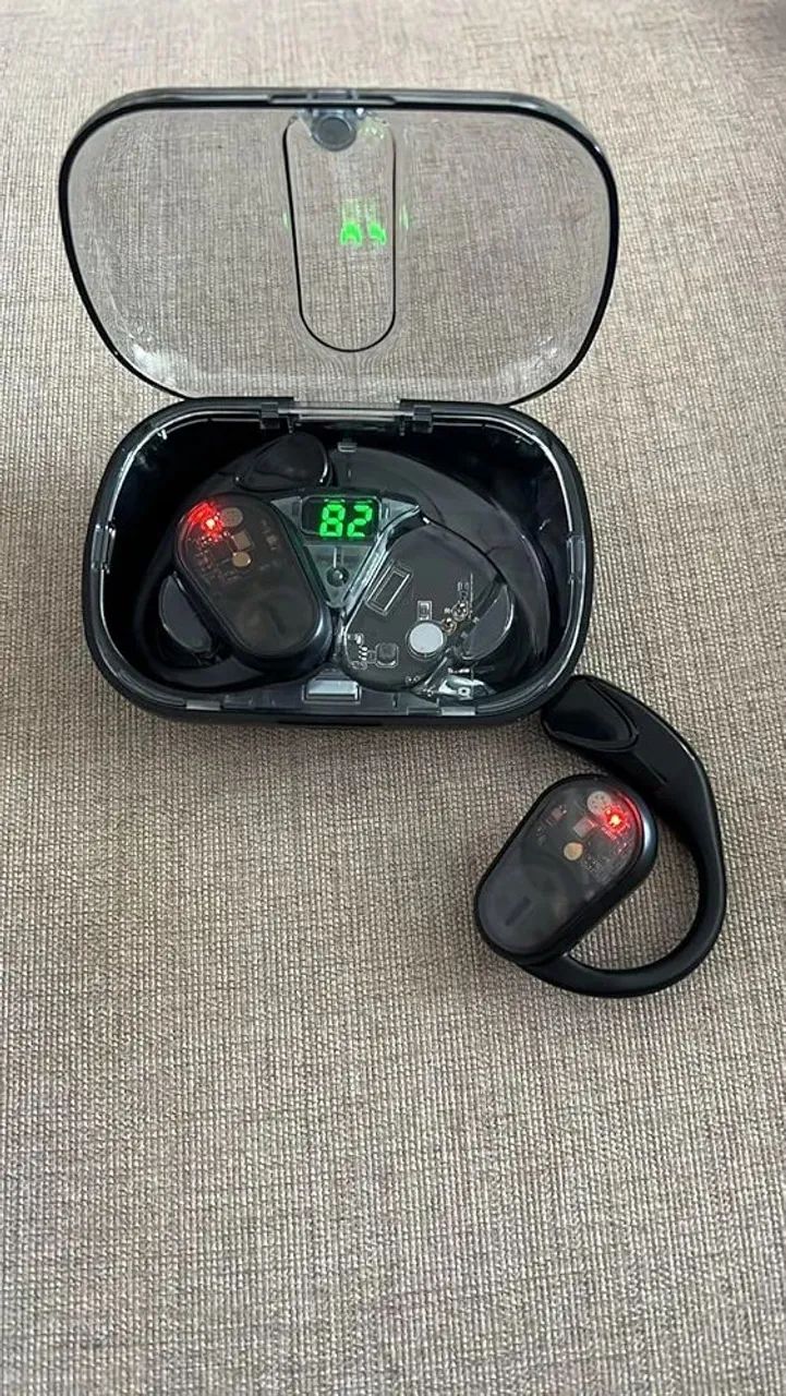 Fones de Ouvido Bluetooth com Estojo de Carregamento - Foto 2