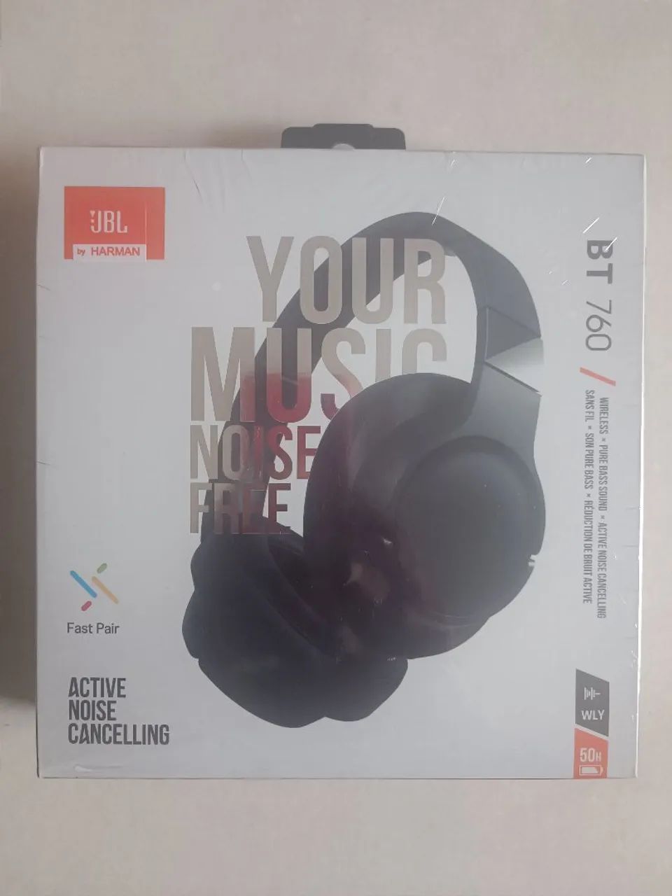 Fone de Ouvido JBL BT 760 - Bluetooth com Cancelamento de Ruído