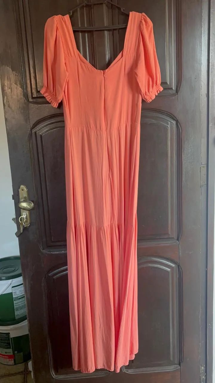 Vestido de festa salmão  - Foto 5