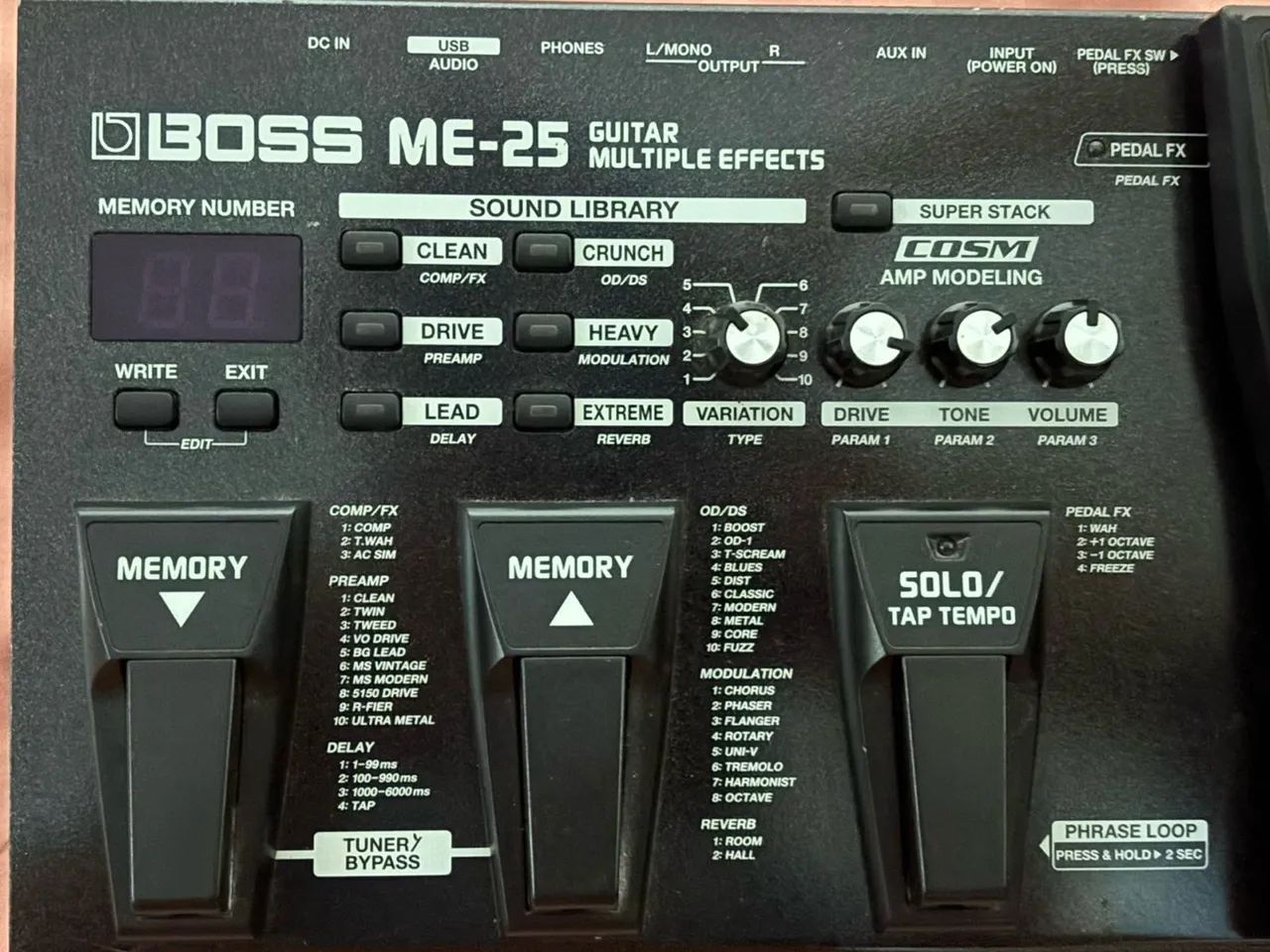 Multi-efeitos Boss ME-25 - Foto 4