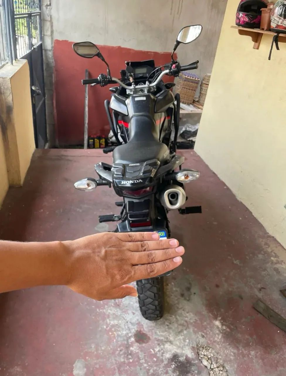 Moto XRE 190 2022 preta - Foto 2