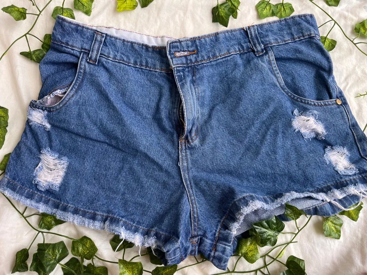 Short Jeans Destroyed - Foto 5