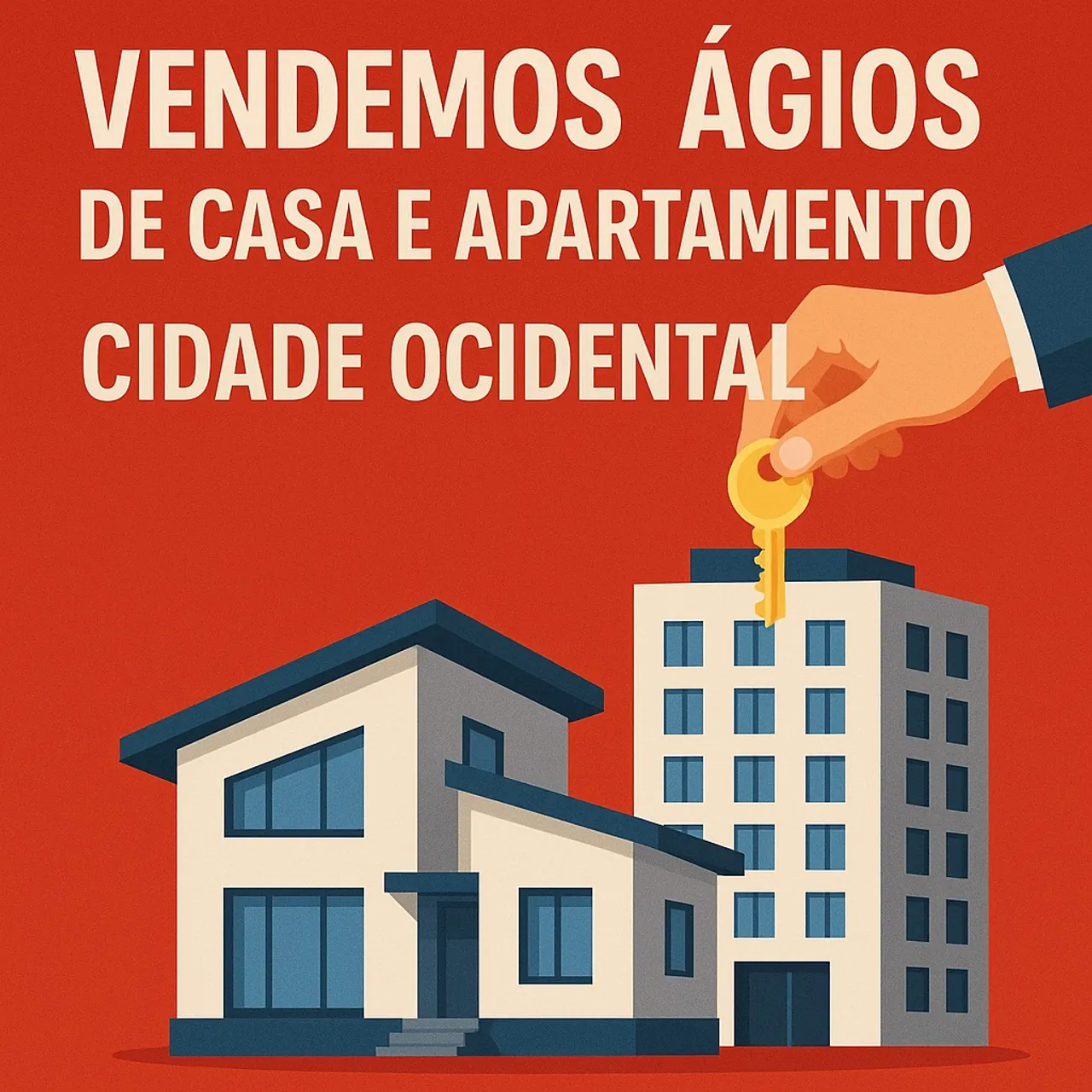 Ágios A venda Na cidade Ocidental A vista ou Parcelado