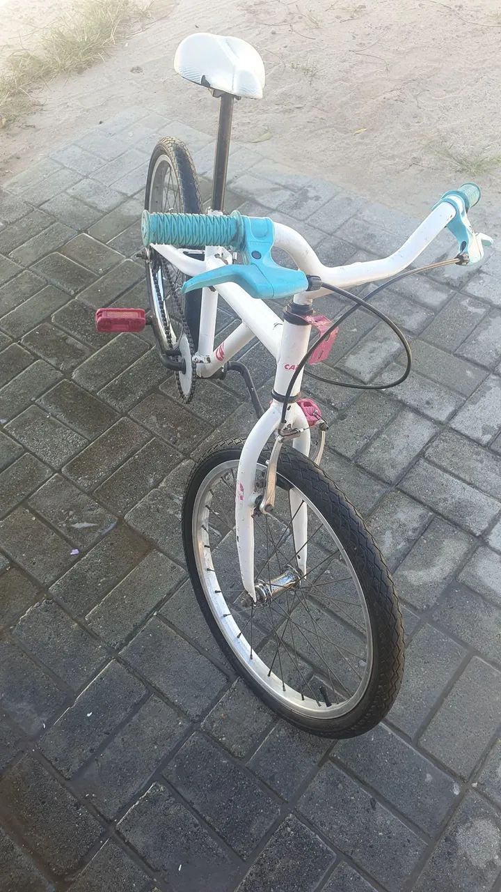 Bicicleta Infantil Branca caloi - Foto 2