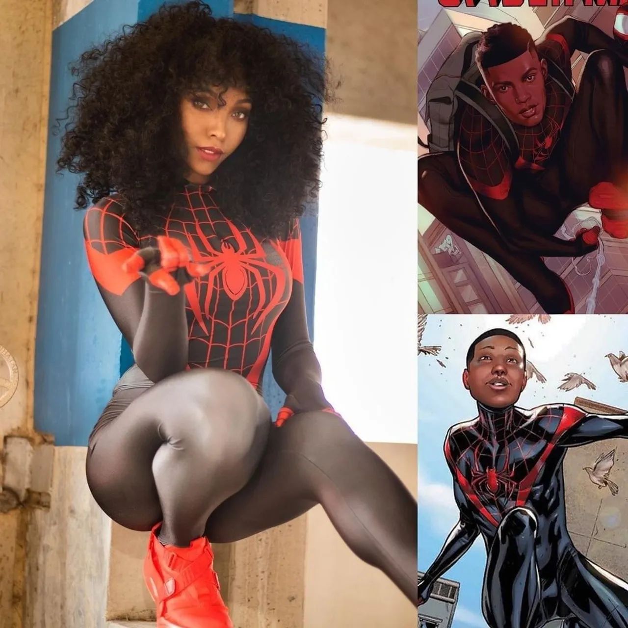 Fantasia Spidergirl Aranhaverso 