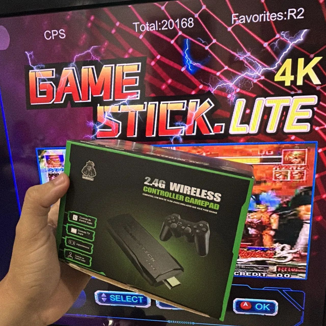 GAME STICK 20 MIL JOGOS  - Foto 2