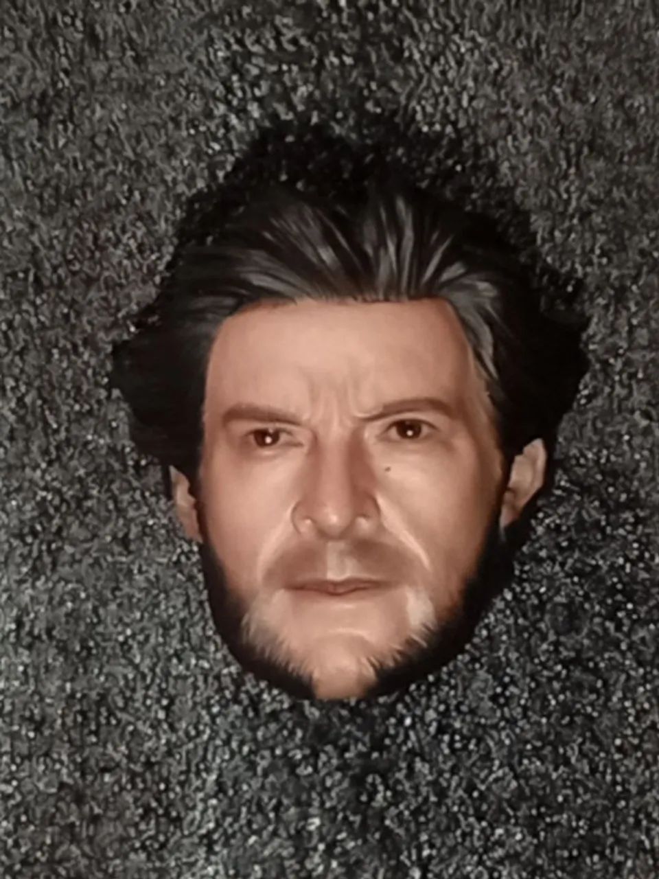 Miniatura Wolverine - Colecionador, Head sculpt 1/6 - Foto 2