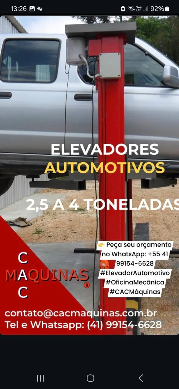 Revisão de elevador