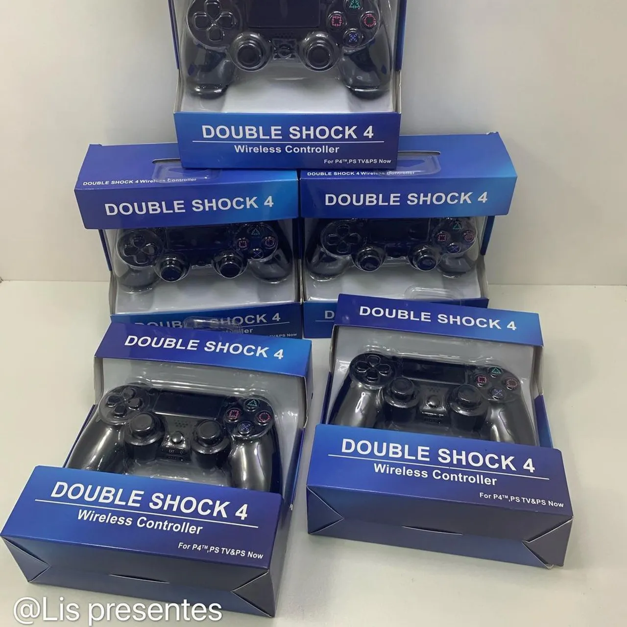 Controle ps4 Dualshock 4 sem fio - compatível com tv com sistema xbox e pc