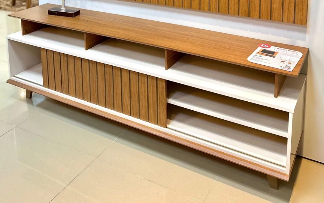 Rack moderno para TVs até 70 polegadas em mega Promoção!