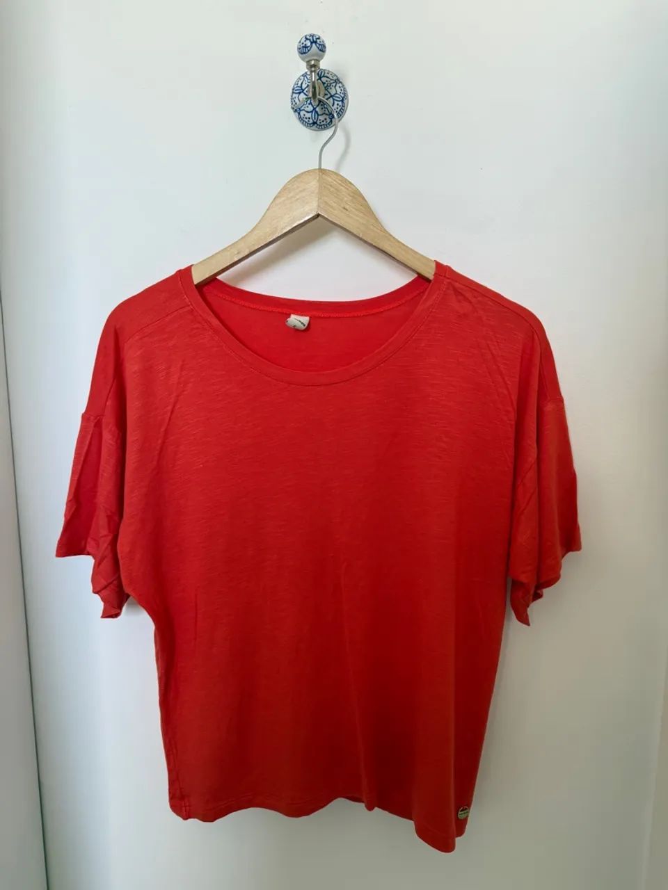 Blusa feminina estilo bata