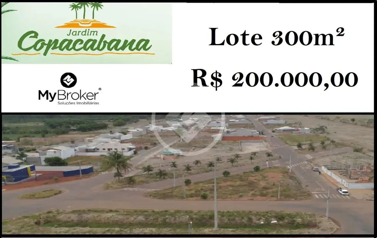 TERRENO 300 M² BAIRRO JARDIM COPACABANA SINOP-MT codigo: 99383