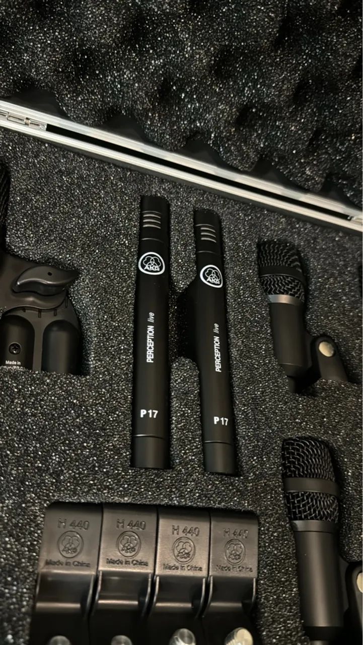 Kit de Microfones AKG (7 unidades)  - Foto 4