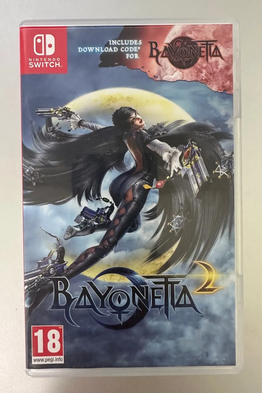 Bayonetta 2 + Bayonetta 1 (Switch) - Capa Reversível!