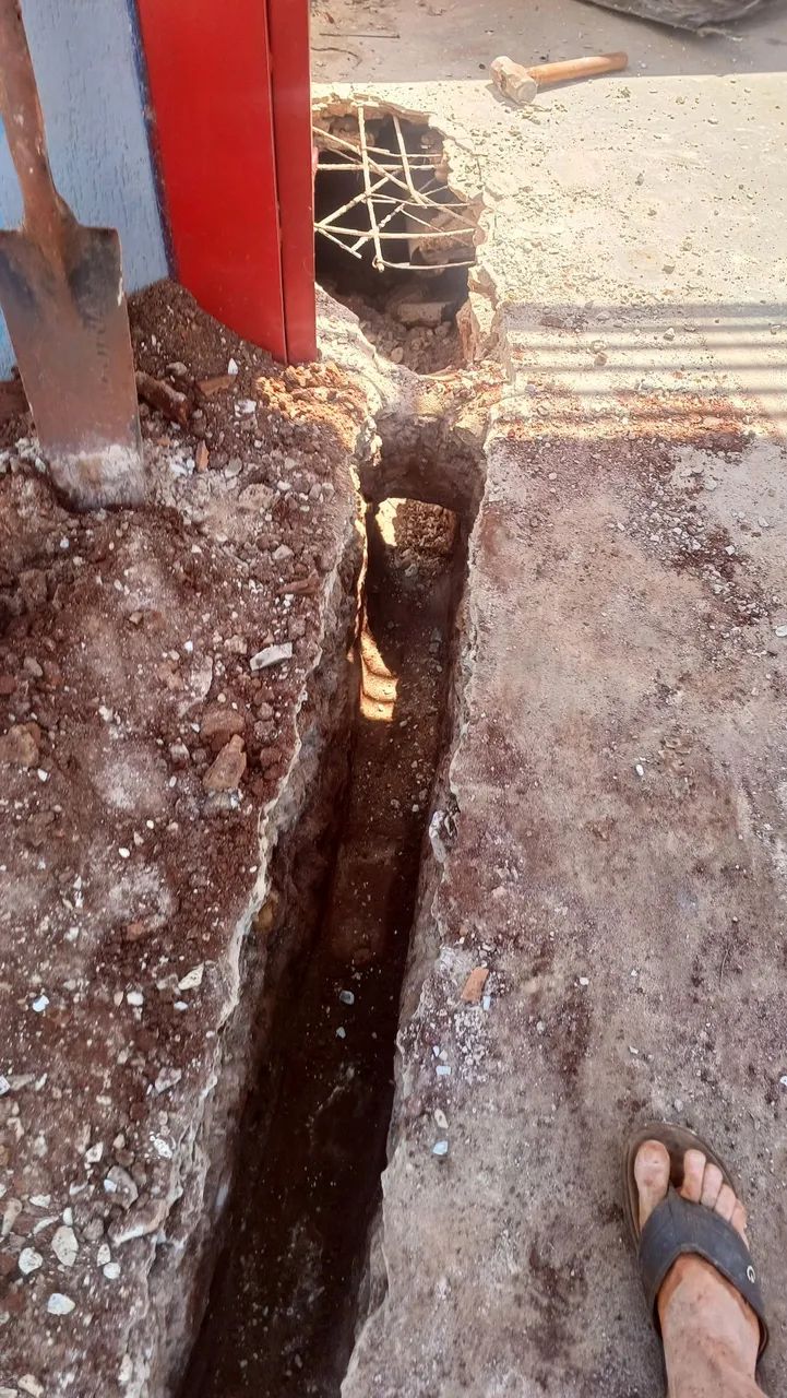 Fossa e ligação para esgoto  - Foto 3