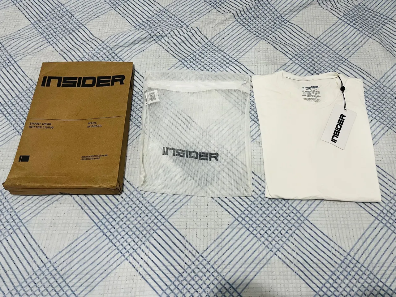 Camiseta Daily T-shirt Insider Off White P
