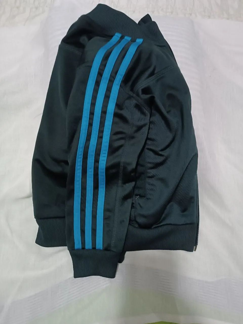 Jaqueta Adidas Essentials Esportiva, 3 Listras. - Foto 3