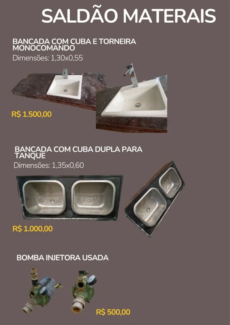 Saldão materiais