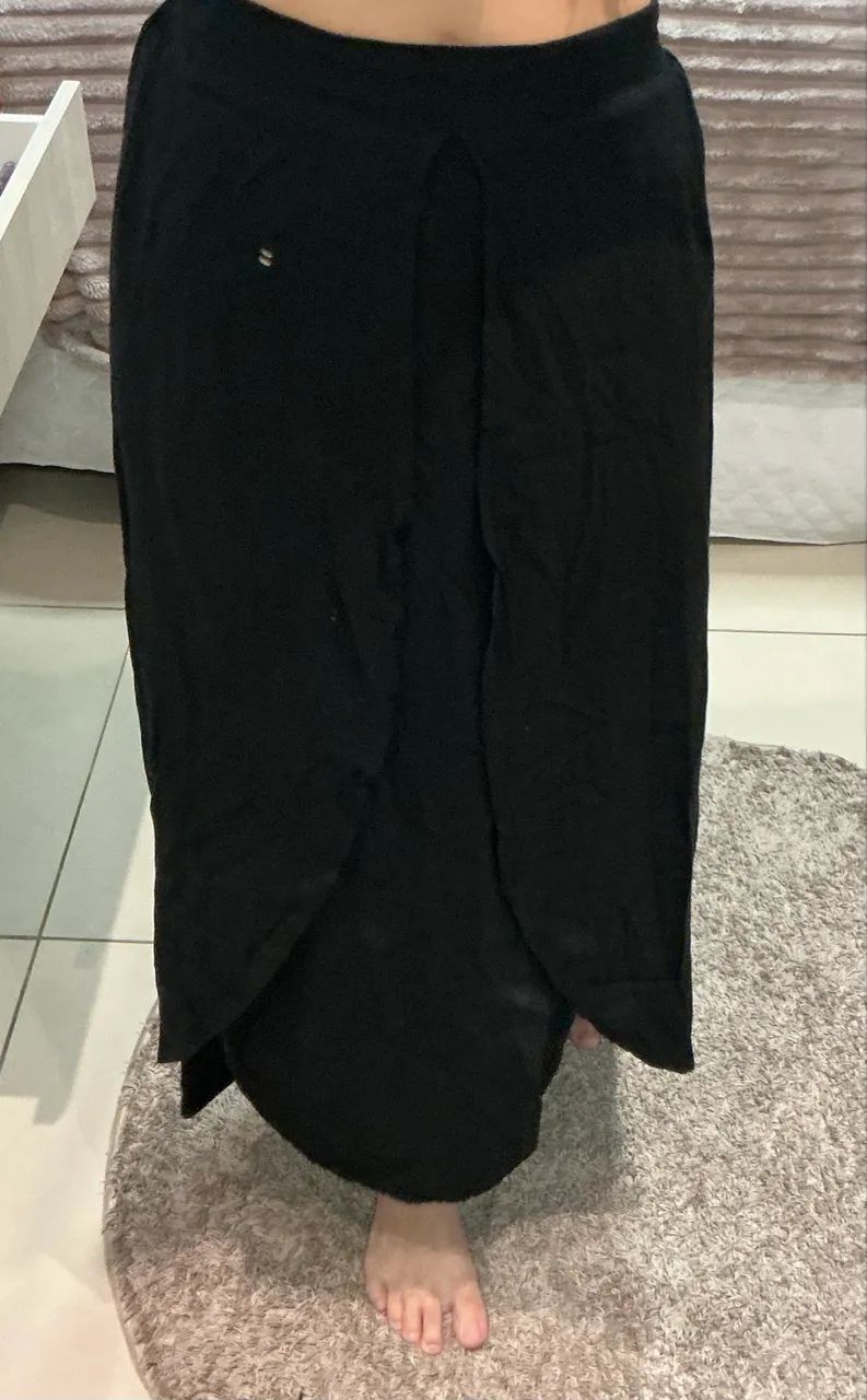 Saia mid preta - Foto 3