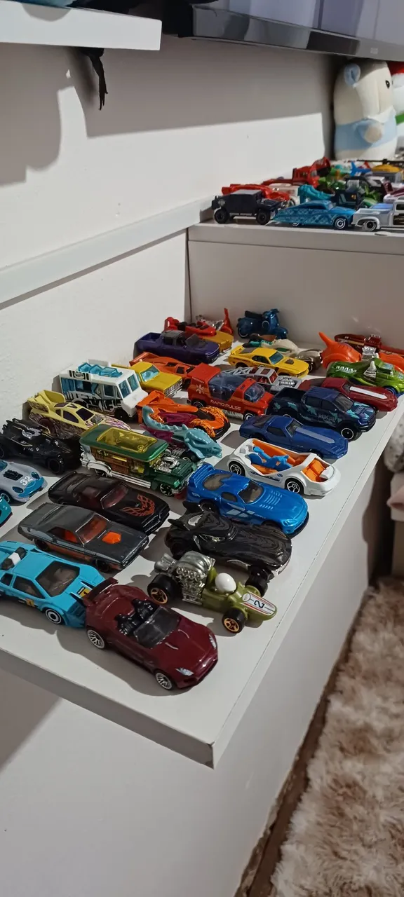 Coleção de Carrinhos Hot Wheels