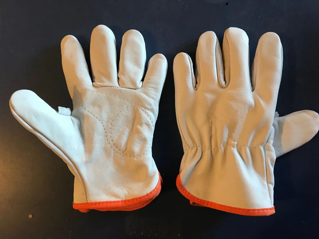 Luvas mistas de Couro vaqueta e raspa para Trabalho