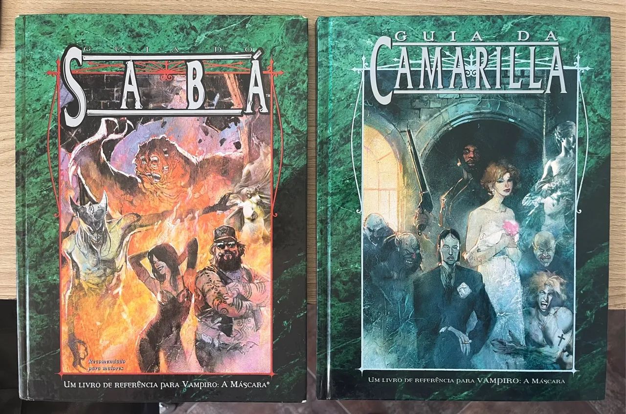 Guia da Camarilla + Guia do Sabá (Vampiro: a Máscara 3a edição)