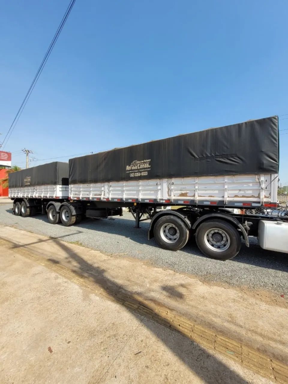 BITREM RANDON GRANELEIRO 2008 - 2008 BRANCO COM LONA PRETA - Foto 4