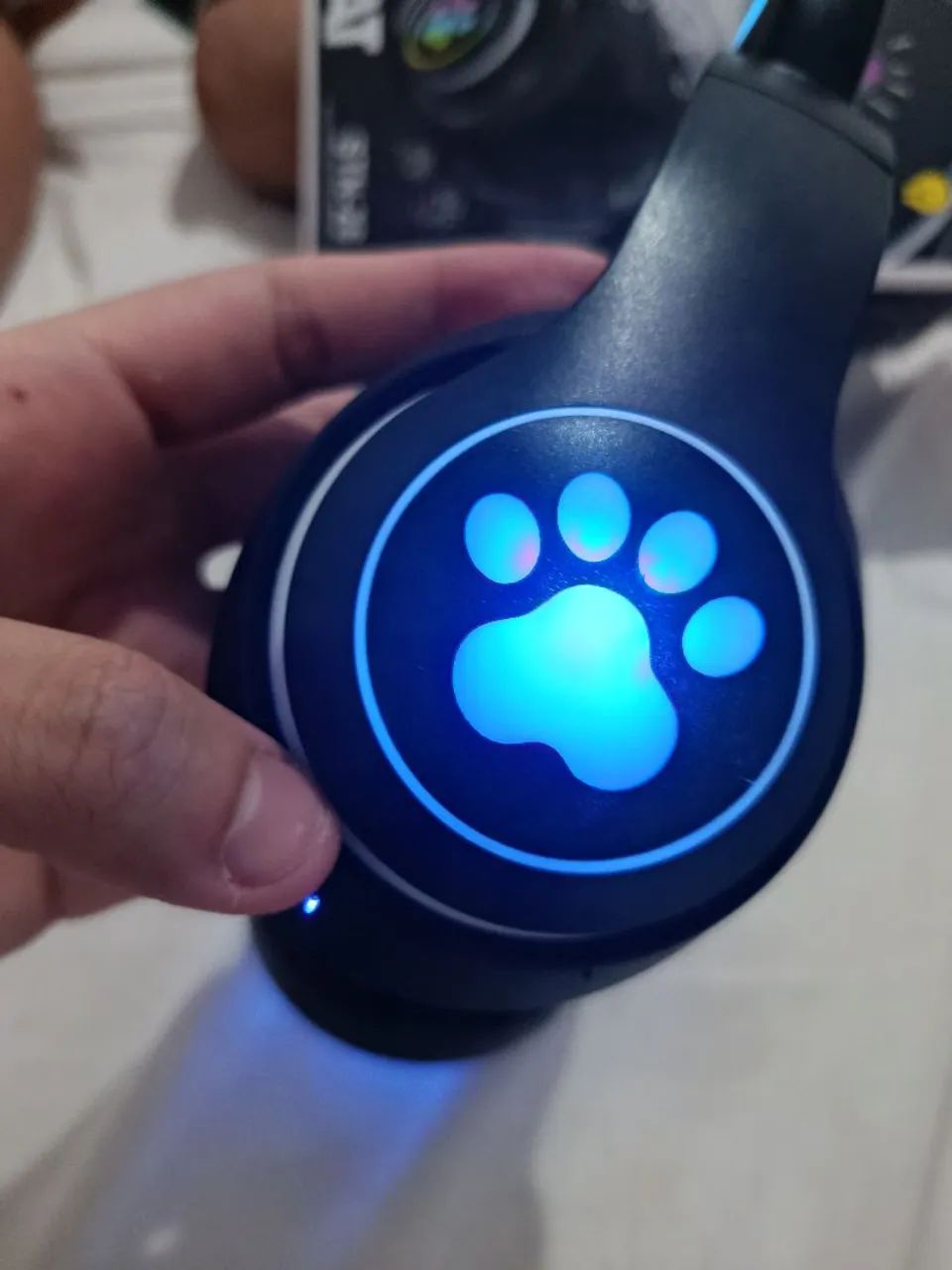 Fone de ouvido de gatinho  - Foto 6