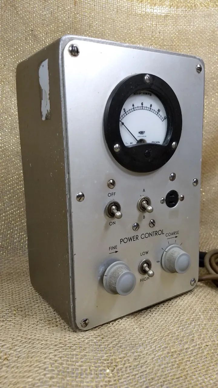 Antigo Controle Potência Evans Vintage Raro Medical Retro (Usado)