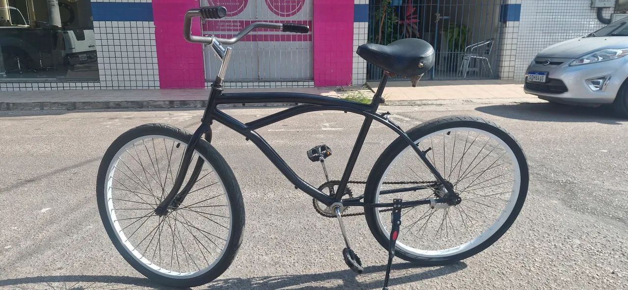 Bicicleta freio contra-pedal