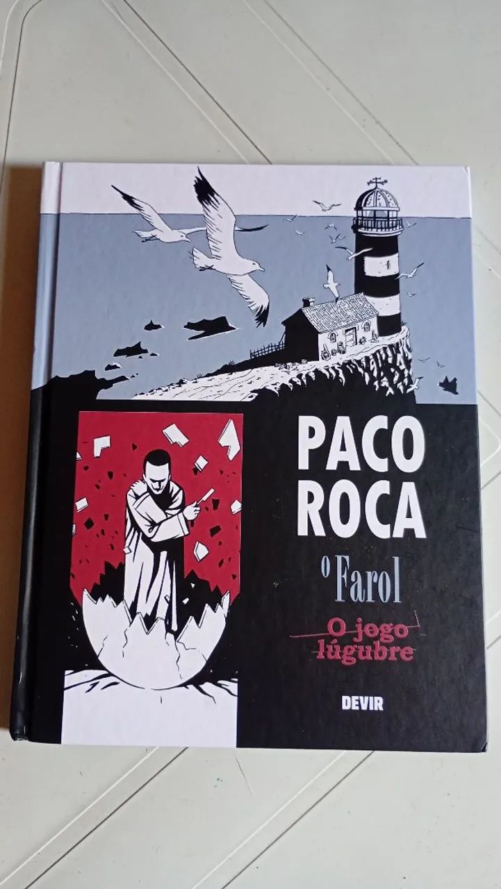 Quadrinho O Farol e Jogo Lúgubre por Paco Roca 