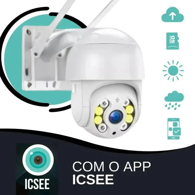 câmera ip/wifi ip66 - Foto 4