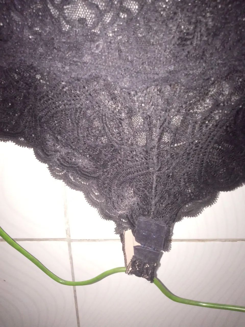 Body de Renda Preto Feminino M  - Foto 3