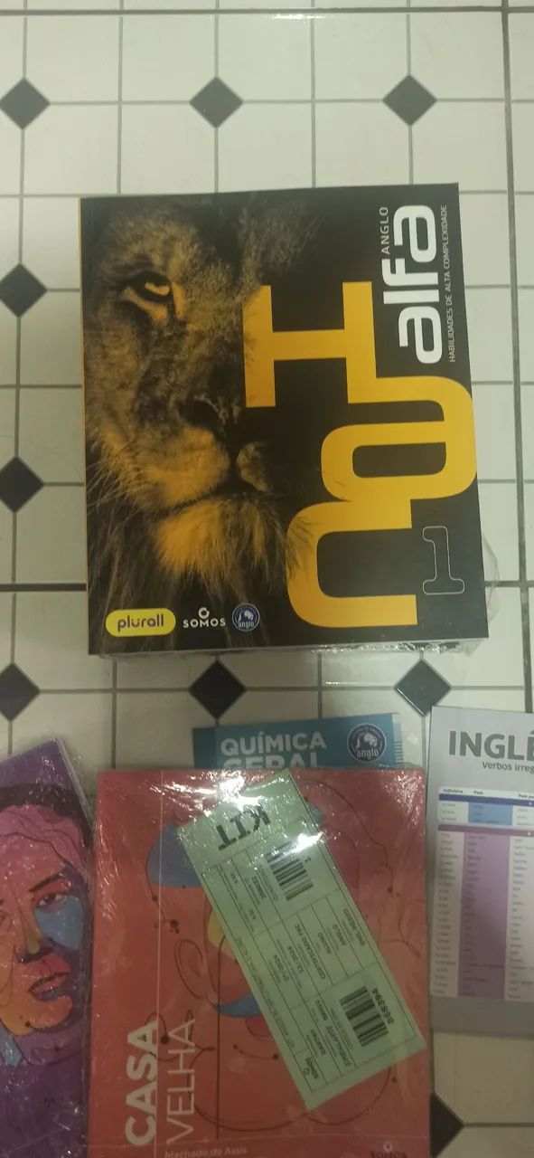 Kit de Material Anglo - Cursinho Pré-Vestibular - Excelente Estado - Foto 4
