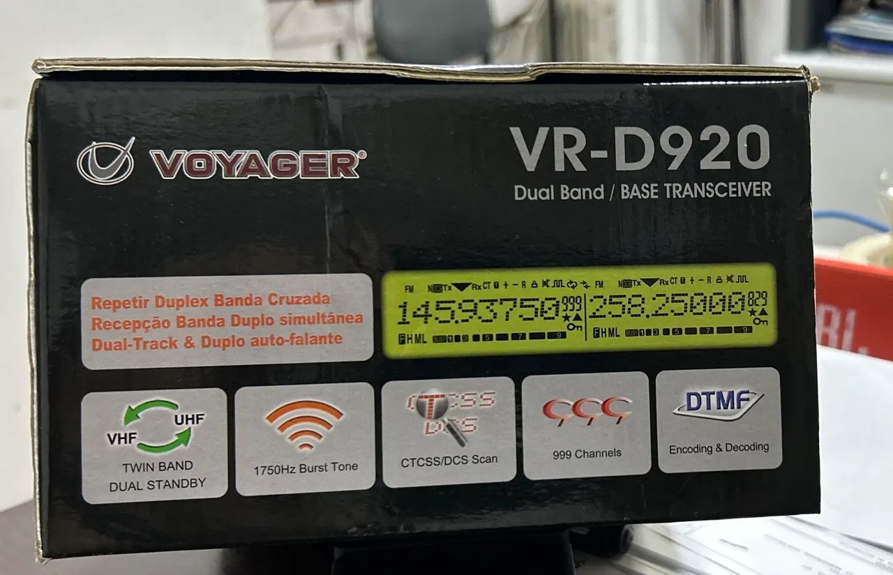 Transceptor Voyager Vr-D920  VHF/UHF - Foto 3