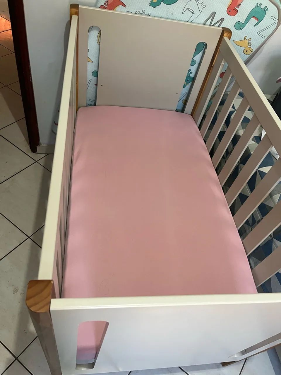 Berço evolutivo + colchão  - Foto 5