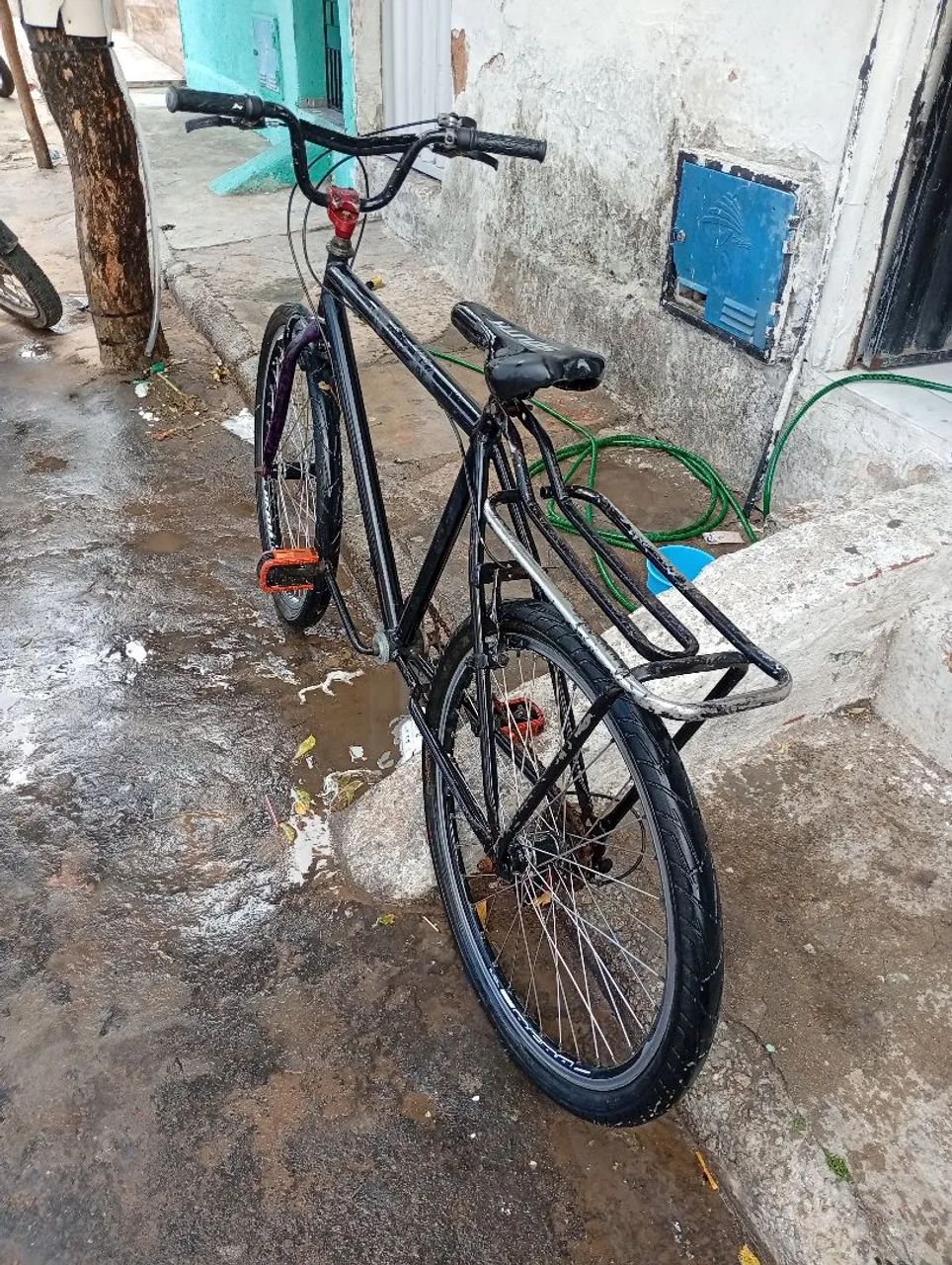 Bicicleta aro 26 com macha - Foto 2