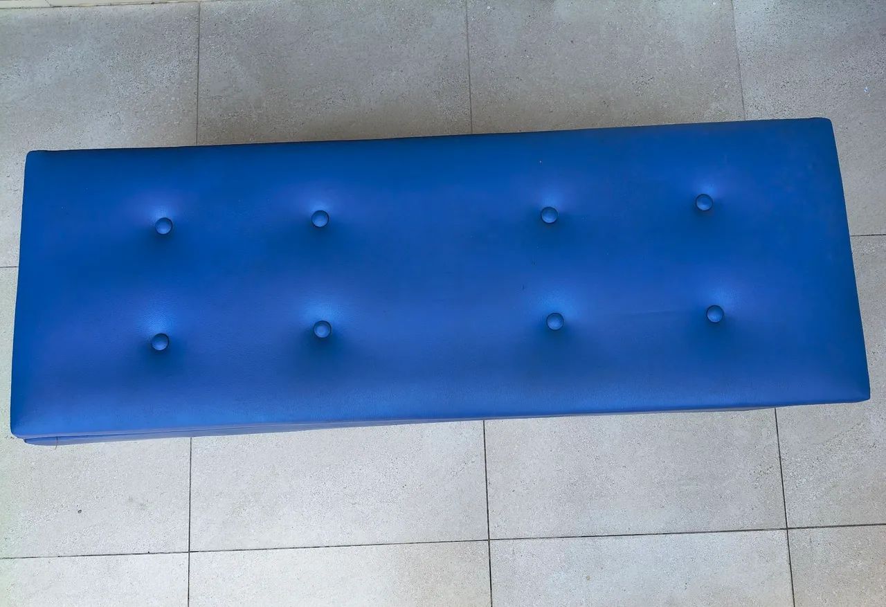 Puff Baú medindo 115X45X40